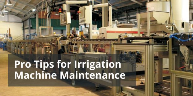 Irrigation machine maintenance