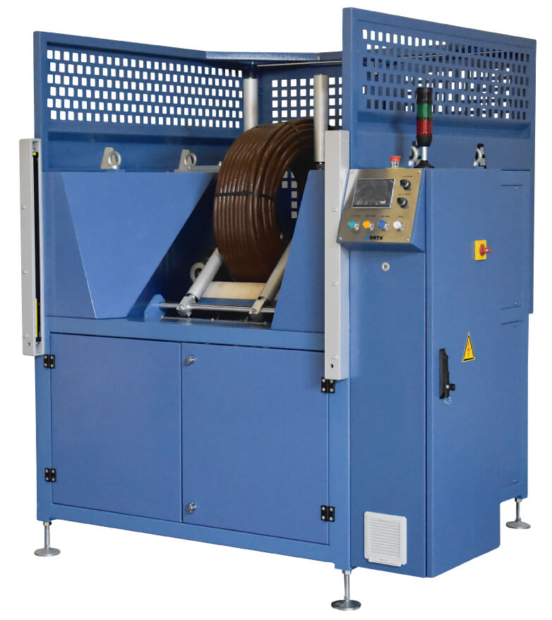 Round Pipe Coil Wrapping Machine